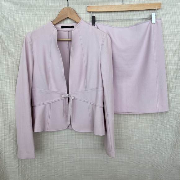 Elie Tahari Dark Purple A Line Skirt